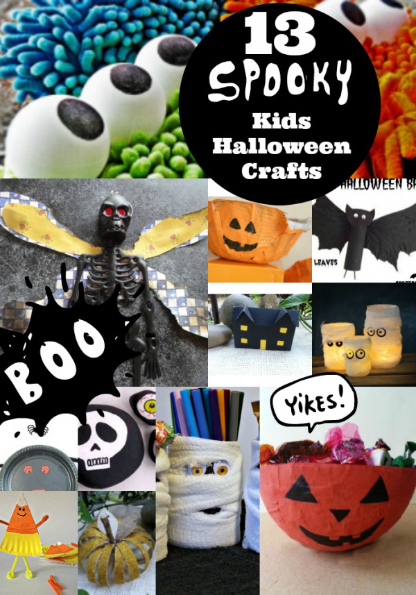 13 Halloween Kids Crafts – Craft Gossip