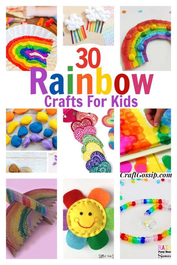 30+ Rainbow Crafts For Kids – Craft Gossip